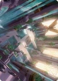 Spara's Headquarters Art Card - Art Series: Streets of New Capenna - Magic: The Gathering card