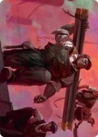 The Beamtown Bullies Art Card - Art Series: Streets of New Capenna - Magic: The Gathering card