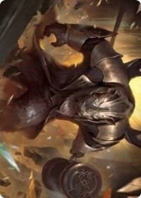Perrie, the Pulverizer Art Card - Art Series: Streets of New Capenna - Magic: The Gathering card