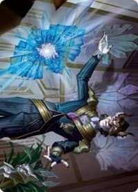 Kros, Defense Contractor Art Card - Art Series: Streets of New Capenna - Magic: The Gathering card