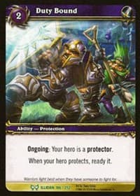 Duty Bound - The Hunt for Illidan - WoW card