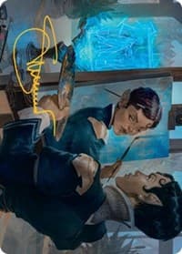Parnesse, the Subtle Art Card (Gold-Stamped Signature) - Art Series: Streets of New Capenna - Magic: The Gathering card