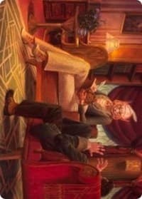 Phabine, Boss's Confidant Art Card - Art Series: Streets of New Capenna - Magic: The Gathering card