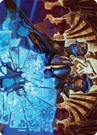 Contractual Safeguard Art Card - Art Series: Streets of New Capenna - Magic: The Gathering card