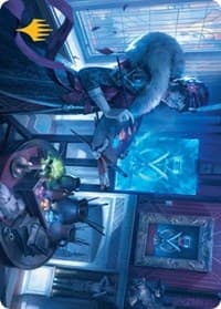 Flawless Forgery Art Card (Gold-Stamped) - Art Series: Streets of New Capenna - Magic: The Gathering card