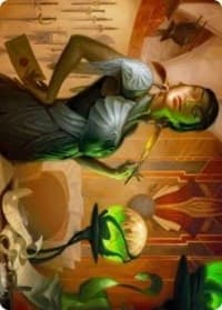 Mari, the Killing Quill Art Card - Art Series: Streets of New Capenna - Magic: The Gathering card