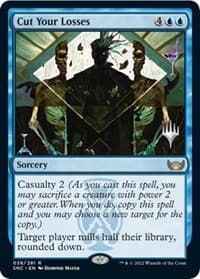 Cut Your Losses - Promo Pack: Streets of New Capenna - Magic: The Gathering card