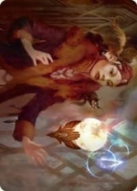 Misfortune Teller Art Card - Art Series: Streets of New Capenna - Magic: The Gathering card