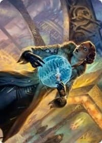 Writ of Return Art Card - Art Series: Streets of New Capenna - Magic: The Gathering card