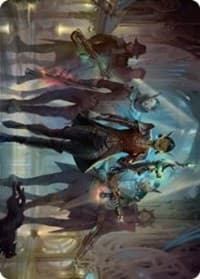 Family's Favor Art Card - Art Series: Streets of New Capenna - Magic: The Gathering card