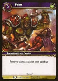 Feint - The Hunt for Illidan - WoW card