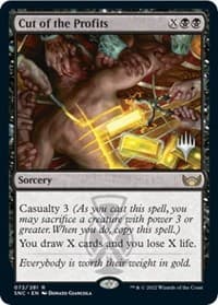 Cut of the Profits - Promo Pack: Streets of New Capenna - Magic: The Gathering card