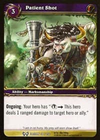 Patient Shot - The Hunt for Illidan - WoW card