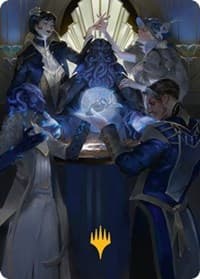 Obscura Ascendancy Art Card (Gold-Stamped) - Art Series: Streets of New Capenna - Magic: The Gathering card