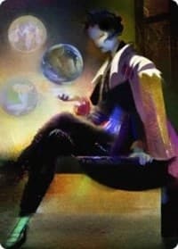 Obscura Interceptor Art Card - Art Series: Streets of New Capenna - Magic: The Gathering card