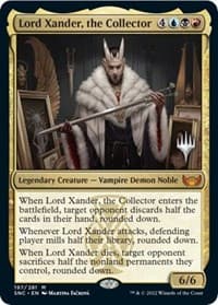Lord Xander, the Collector - Promo Pack: Streets of New Capenna - Magic: The Gathering card