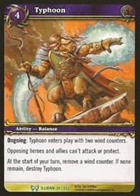 Typhoon - The Hunt for Illidan - WoW card