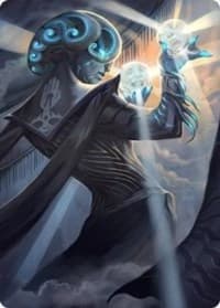 Queza, Augur of Agonies Art Card - Art Series: Streets of New Capenna - Magic: The Gathering card