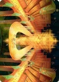 Racers' Ring Art Card - Art Series: Streets of New Capenna - Magic: The Gathering card