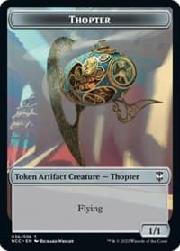 Thopter // Treasure (013) Double-Sided Token - Commander: Streets of New Capenna - Magic: The Gathering card