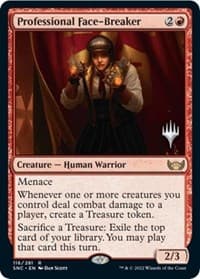 Professional Face-Breaker - Promo Pack: Streets of New Capenna - Magic: The Gathering card