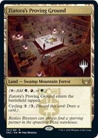 Ziatora's Proving Ground - Promo Pack: Streets of New Capenna - Magic: The Gathering card