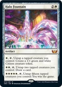 Halo Fountain - Promo Pack: Streets of New Capenna - Magic: The Gathering card