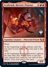 Urabrask, Heretic Praetor - Promo Pack: Streets of New Capenna - Magic: The Gathering card