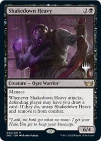 Shakedown Heavy - Promo Pack: Streets of New Capenna - Magic: The Gathering card