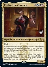 Evelyn, the Covetous - Promo Pack: Streets of New Capenna - Magic: The Gathering card