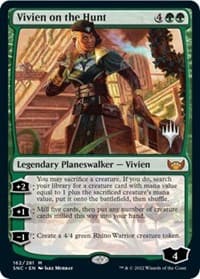 Vivien on the Hunt - Promo Pack: Streets of New Capenna - Magic: The Gathering card