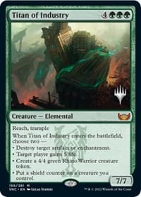 Titan of Industry - Promo Pack: Streets of New Capenna - Magic: The Gathering card