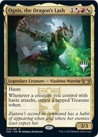 Ognis, the Dragon's Lash - Promo Pack: Streets of New Capenna - Magic: The Gathering card