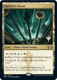 Raffine's Tower - Promo Pack: Streets of New Capenna - Magic: The Gathering card