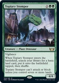 Topiary Stomper - Promo Pack: Streets of New Capenna - Magic: The Gathering card