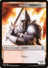 Soldier (033) // Devil Double-Sided Token - Commander: Streets of New Capenna - Magic: The Gathering card