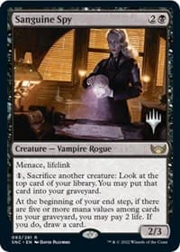Sanguine Spy - Promo Pack: Streets of New Capenna - Magic: The Gathering card