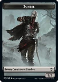 Zombie // Goat Double-Sided Token - Commander: Streets of New Capenna - Magic: The Gathering card