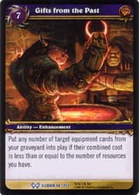 Gifts from the Past - The Hunt for Illidan - WoW card