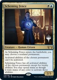 Scheming Fence - Promo Pack: Streets of New Capenna - Magic: The Gathering card