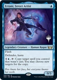 Errant, Street Artist - Promo Pack: Streets of New Capenna - Magic: The Gathering card