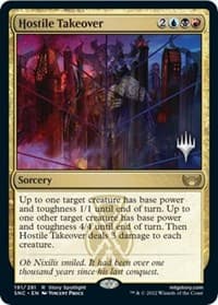 Hostile Takeover - Promo Pack: Streets of New Capenna - Magic: The Gathering card