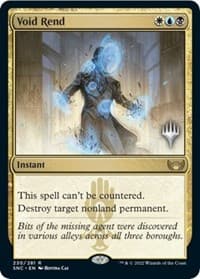 Void Rend - Promo Pack: Streets of New Capenna - Magic: The Gathering card