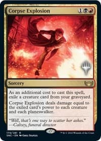 Corpse Explosion - Promo Pack: Streets of New Capenna - Magic: The Gathering card