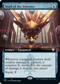 Mask of the Schemer (Extended Art) - Commander: Streets of New Capenna - Magic: The Gathering card
