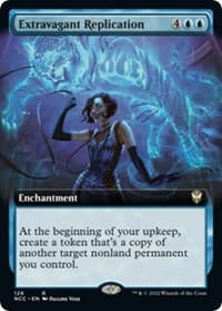 Extravagant Replication (Extended Art) - Commander: Streets of New Capenna - Magic: The Gathering card