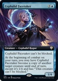 Cephalid Facetaker (Extended Art) - Commander: Streets of New Capenna - Magic: The Gathering card