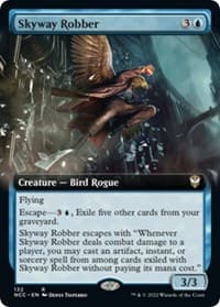 Skyway Robber (Extended Art) - Commander: Streets of New Capenna - Magic: The Gathering card