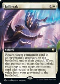 Jailbreak (Extended Art) - Commander: Streets of New Capenna - Magic: The Gathering card