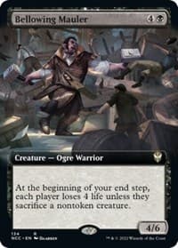 Bellowing Mauler (Extended Art) - Commander: Streets of New Capenna - Magic: The Gathering card